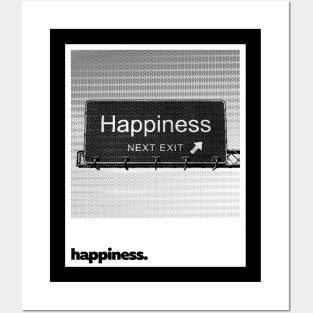 Happiness Posters and Art